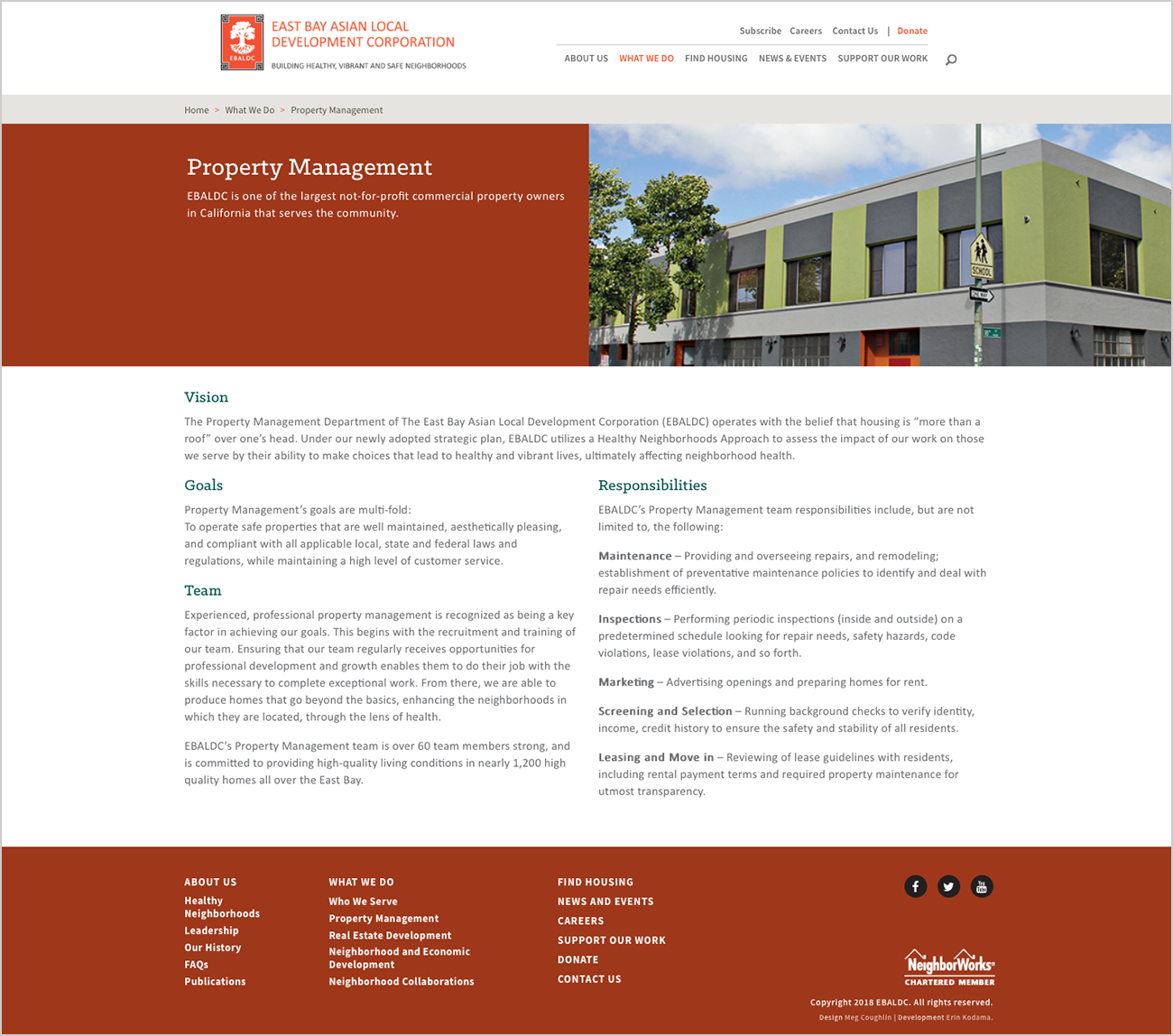 East Bay Asian Local Development Corporation website